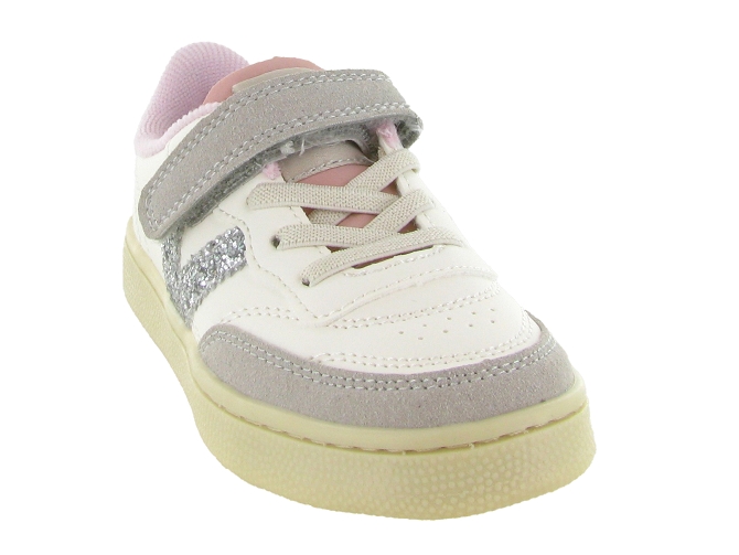 baskets et sneakers -  - junior fille - Cuir - Gris - Victoria5886101_3