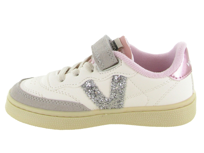 baskets et sneakers -  - junior fille - Cuir - Gris - Victoria5886101_4