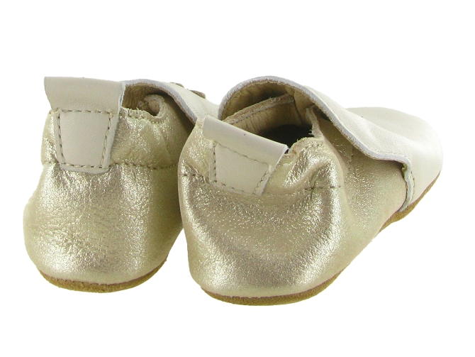 chaussons et pantoufles -  - bebe mixte - Cuir - Beige - Bellamy5886302_5