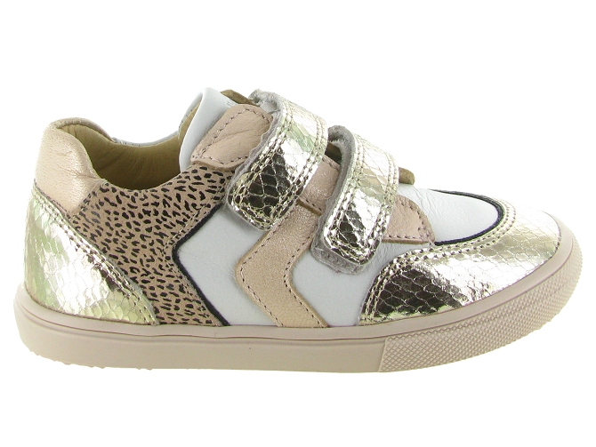 baskets et sneakers -  - bebe fille - Cuir - Or - Bellamy5886801_2
