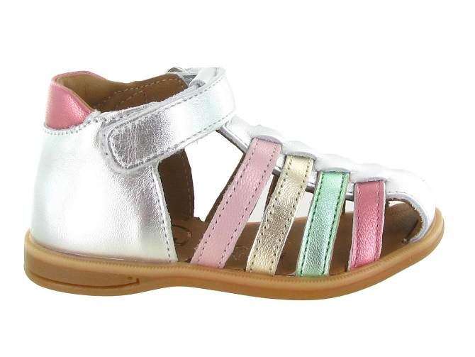 sandales et nu pieds -  - bebe fille - Cuir - Blanc - Bellamy5887003_2