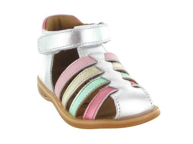 sandales et nu pieds -  - bebe fille - Cuir - Blanc - Bellamy5887003_3