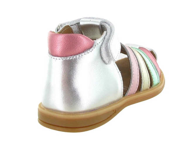 sandales et nu pieds -  - bebe fille - Cuir - Blanc - Bellamy5887003_5