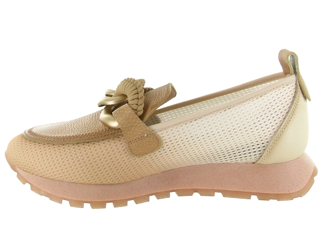 mocassins - Elégant - femme - Synthétique - Beige - Hispanitas5887101_4