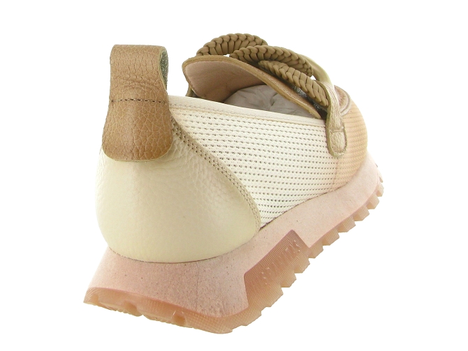 mocassins - Elégant - femme - Synthétique - Beige - Hispanitas5887101_5