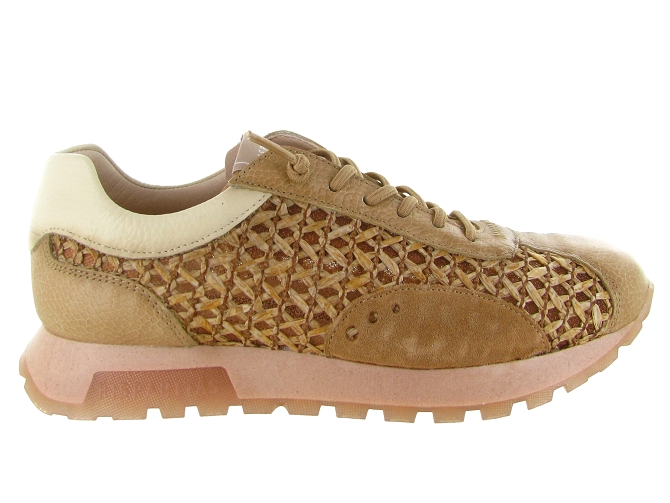 baskets et sneakers - Confort - femme - Raphia - Beige - Hispanitas5887201_2