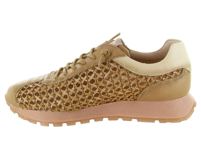 baskets et sneakers - Confort - femme - Raphia - Beige - Hispanitas5887201_4