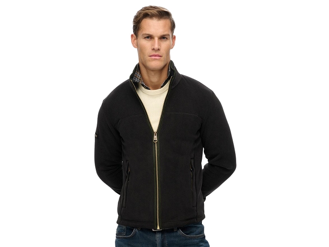 veste - IMPERMEABLE - vetement homme - Coton - Noir - Superdry5888201_2