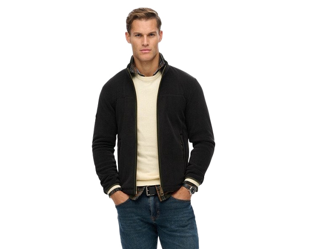 veste - IMPERMEABLE - vetement homme - Coton - Noir - Superdry5888201_3