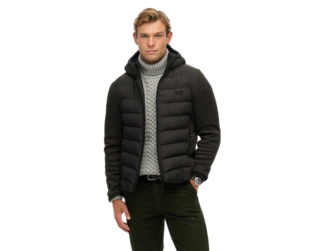 veste - IMPERMEABLE - vetement homme - Coton - Noir - Superdry5888701_4