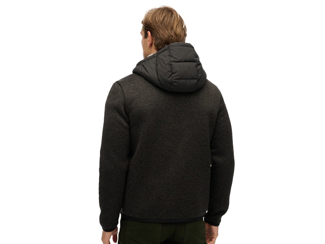 veste - IMPERMEABLE - vetement homme - Coton - Noir - Superdry5888701_5