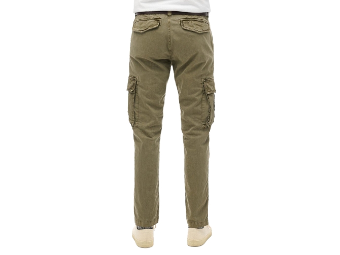pantalon - POCHES LATERALES - vetement homme - Coton - Kaki - Superdry5889001_5