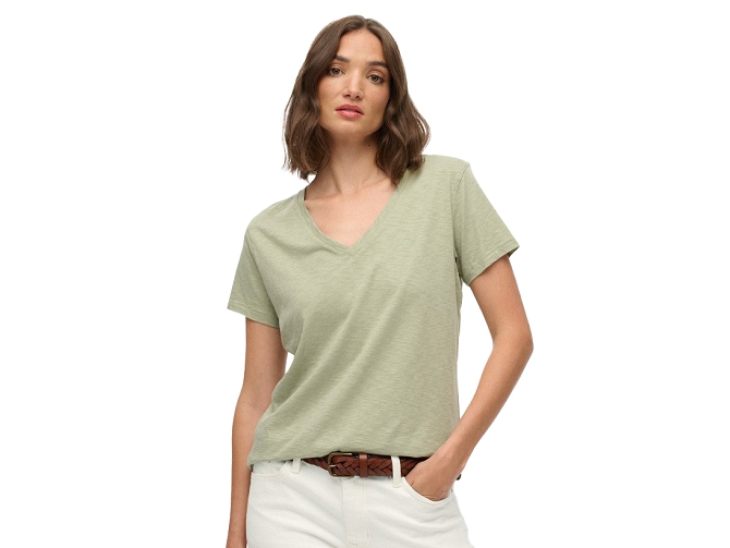tee shirt - MC - vetement femme - Coton - Vert - Superdry5889201_2