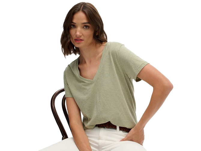 tee shirt - MC - vetement femme - Coton - Vert - Superdry5889201_3