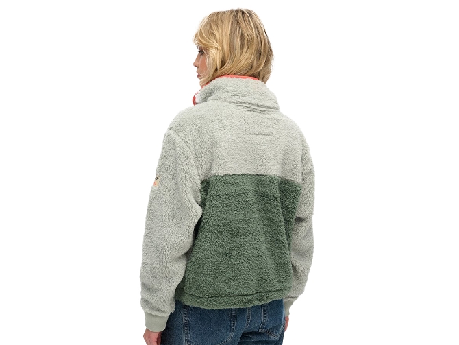 pull - ML - vetement femme - Coton - Vert - Superdry5889301_3