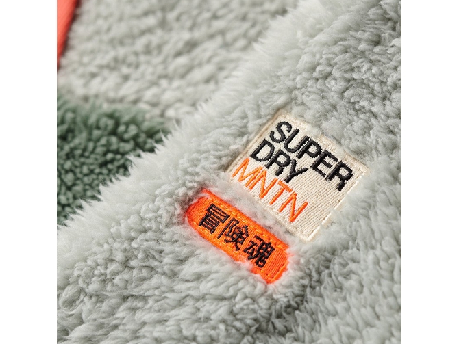 pull - ML - vetement femme - Coton - Vert - Superdry5889301_5