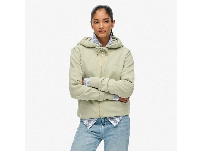 veste -   - vetement femme - Coton - Vert - Superdry5889501_3
