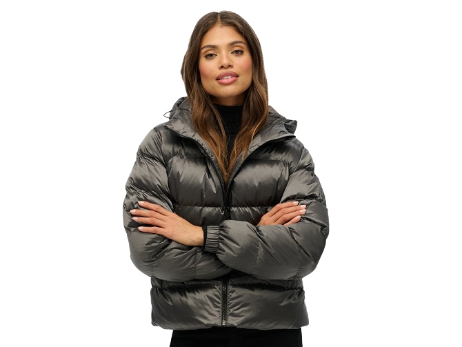 veste - DOUDOUNE - vetement femme - Coton - Noir - Superdry5889701_3