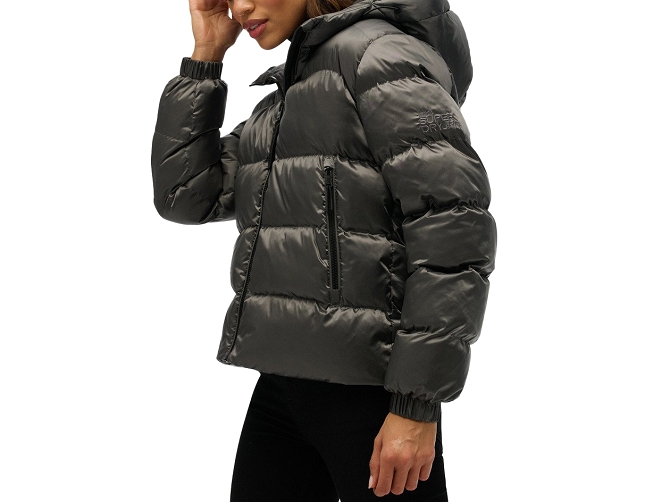 veste - DOUDOUNE - vetement femme - Coton - Noir - Superdry5889701_4