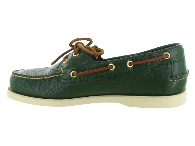 mocassins - Bateau - homme - Cuir - Vert - Sebago5891401_4