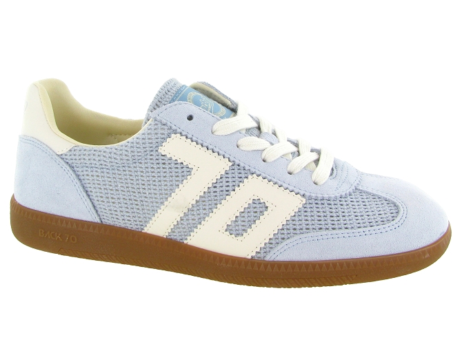 baskets et sneakers - Tendance - femme - Nubuck - Bleu - Back70