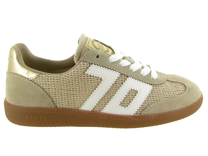 baskets et sneakers - Tendance - femme - Nubuck - Beige - Back705891702_2