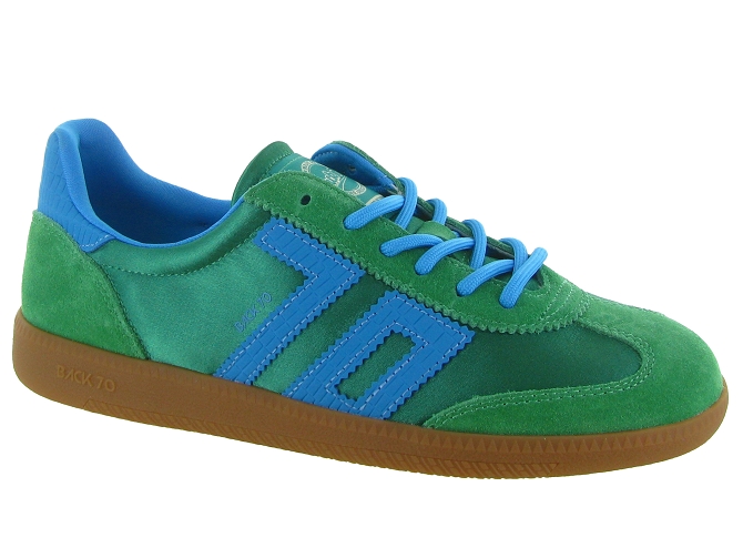 baskets et sneakers - Tendance - femme - Nylon - Vert - Back70