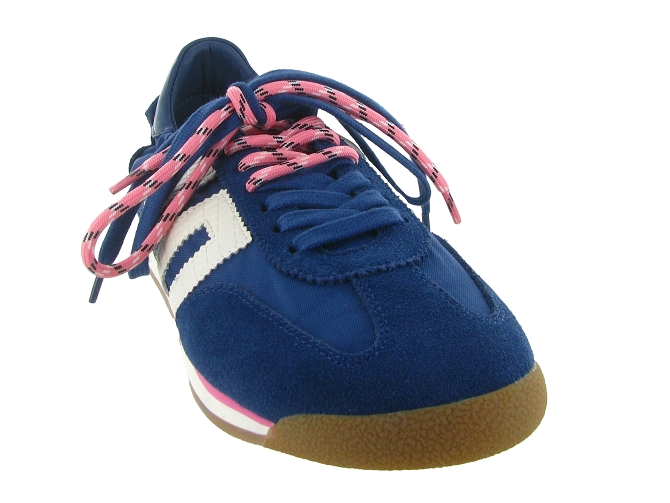 baskets et sneakers - Tendance - femme - Nubuck - Bleu Marine - Back705891903_3