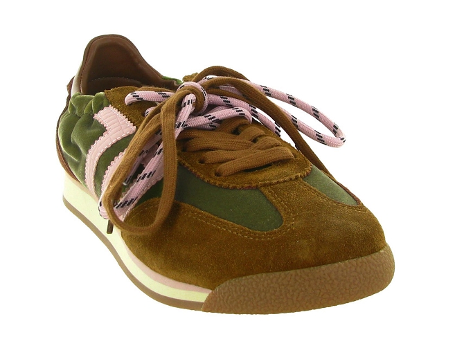baskets et sneakers - Tendance - femme - Nubuck - Camel - Back705891906_3