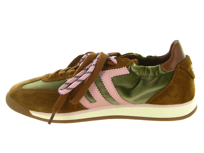 baskets et sneakers - Tendance - femme - Nubuck - Camel - Back705891906_4