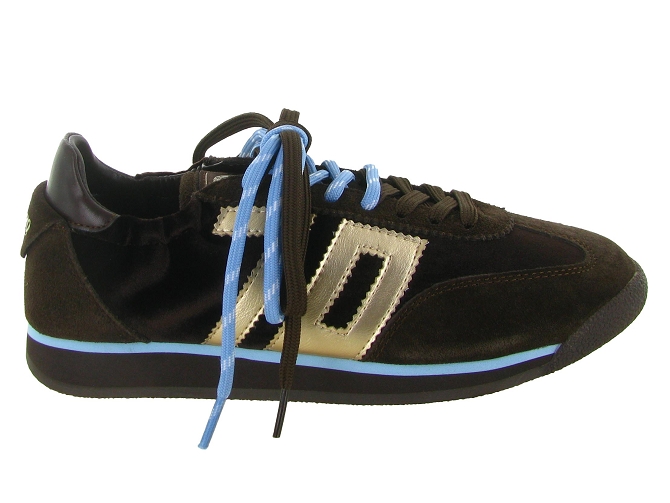 baskets et sneakers - Tendance - femme - Nubuck - Marron - Back705891907_2