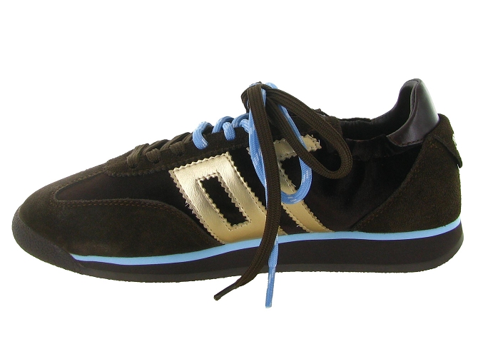 baskets et sneakers - Tendance - femme - Nubuck - Marron - Back705891907_4