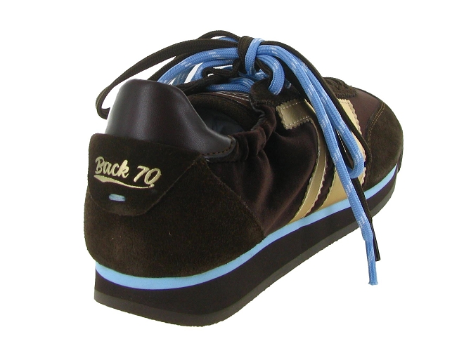 baskets et sneakers - Tendance - femme - Nubuck - Marron - Back705891907_5