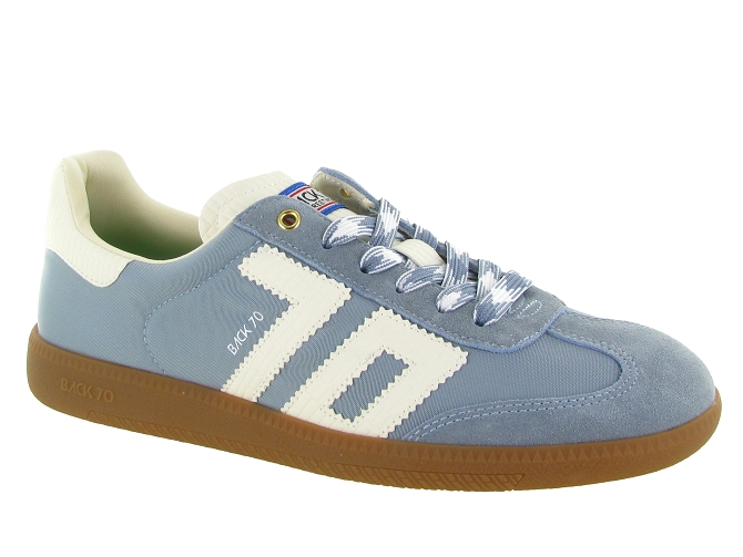 baskets et sneakers - Tendance - femme - Nylon - Bleu - Back70