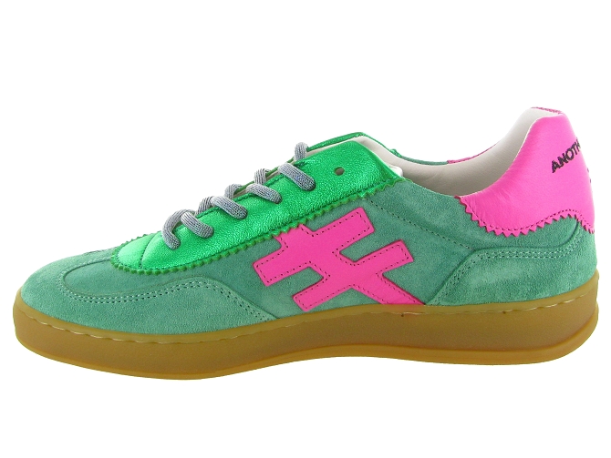 baskets et sneakers - Tendance - femme - Nubuck - Vert - Another trend5893101_4