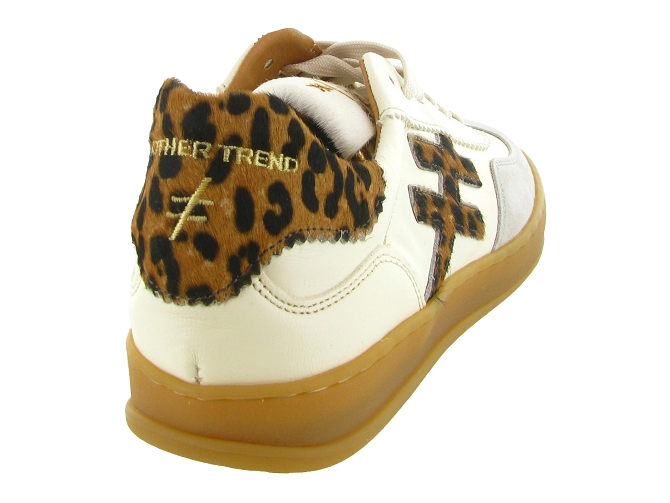 baskets et sneakers - Tendance - femme - Nubuck - Blanc - Another trend5893102_5