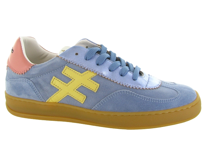 baskets et sneakers - Tendance - femme - Nubuck - Bleu jean - Another trend