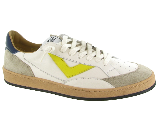 baskets et sneakers - Montante - homme - Cuir - Blanc - 4b12