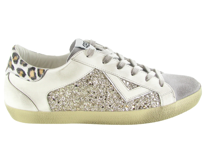 baskets et sneakers - Montante - femme - Nubuck - Blanc - 4b125894501_2