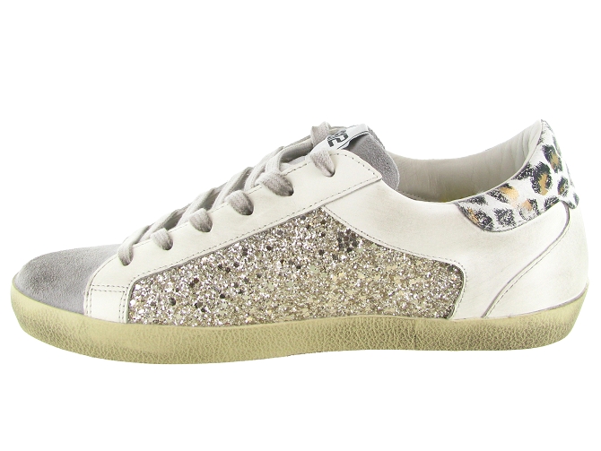 baskets et sneakers - Montante - femme - Nubuck - Blanc - 4b125894501_4