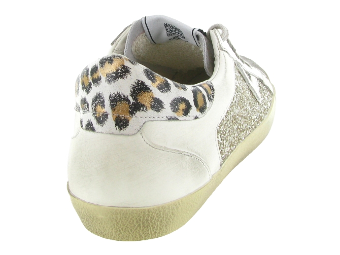 baskets et sneakers - Montante - femme - Nubuck - Blanc - 4b125894501_5