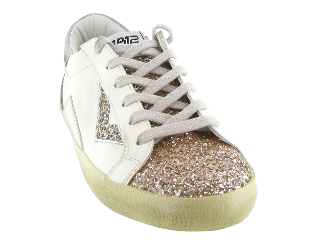 baskets et sneakers - Montante - femme - Cuir - Or - 4b125894601_3