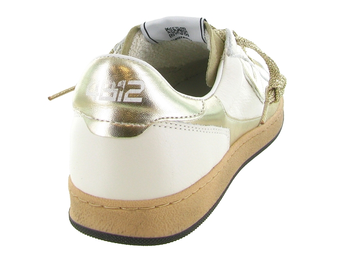baskets et sneakers - Montante - femme - Nubuck - Blanc - 4b125894701_5