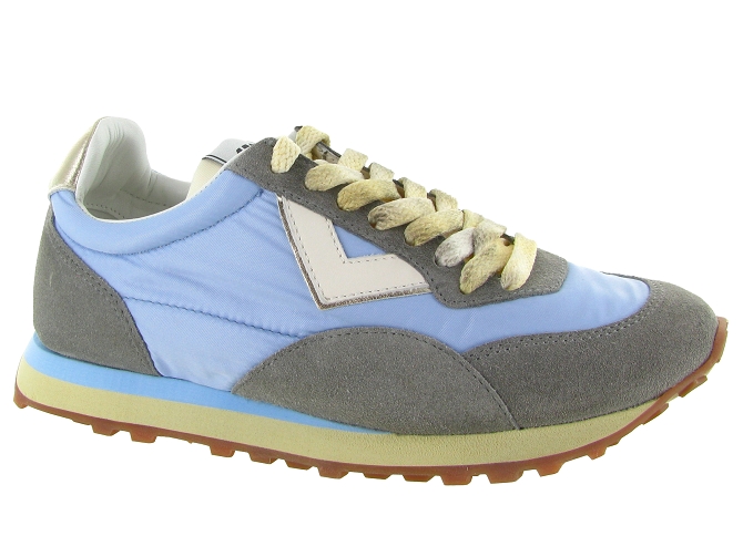 baskets et sneakers - Montante - femme - Nubuck - Bleu - 4b12