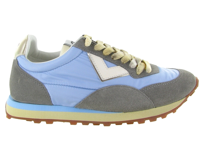 baskets et sneakers - Montante - femme - Nubuck - Bleu - 4b125895102_2