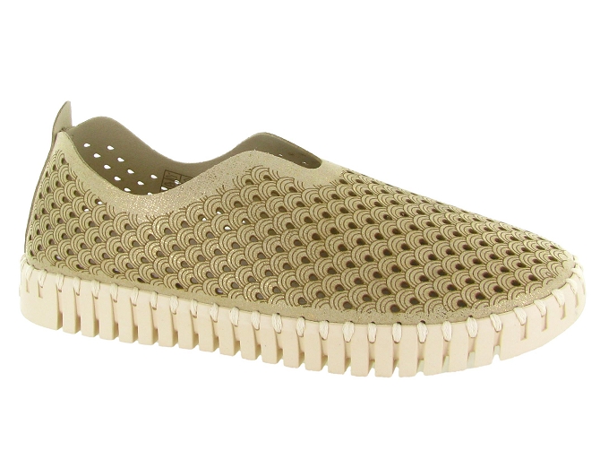 mocassins - Décontracté - femme - Nylon - Bronze - Ilse jacobsen