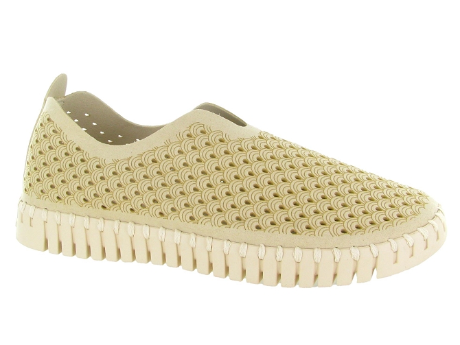 mocassins - Décontracté - femme - Nylon - Beige - Ilse jacobsen