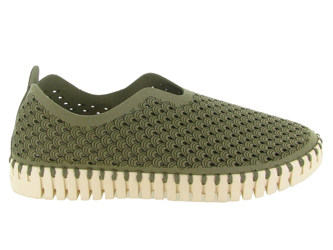 mocassins - Décontracté - femme - Nylon - Kaki - Ilse jacobsen5895402_2