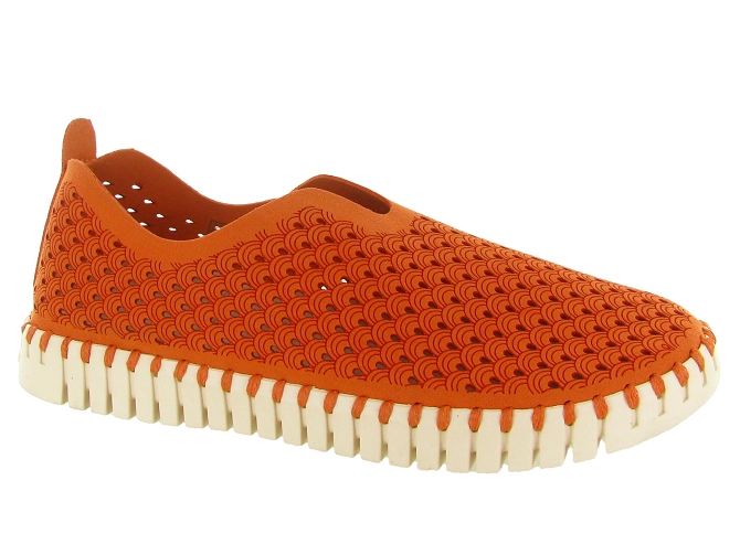 mocassins - Décontracté - femme - Nylon - Orange - Ilse jacobsen