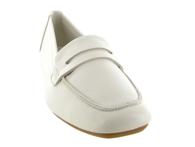 mocassins - Elégant - femme - Cuir - Blanc - Reqins5897301_3